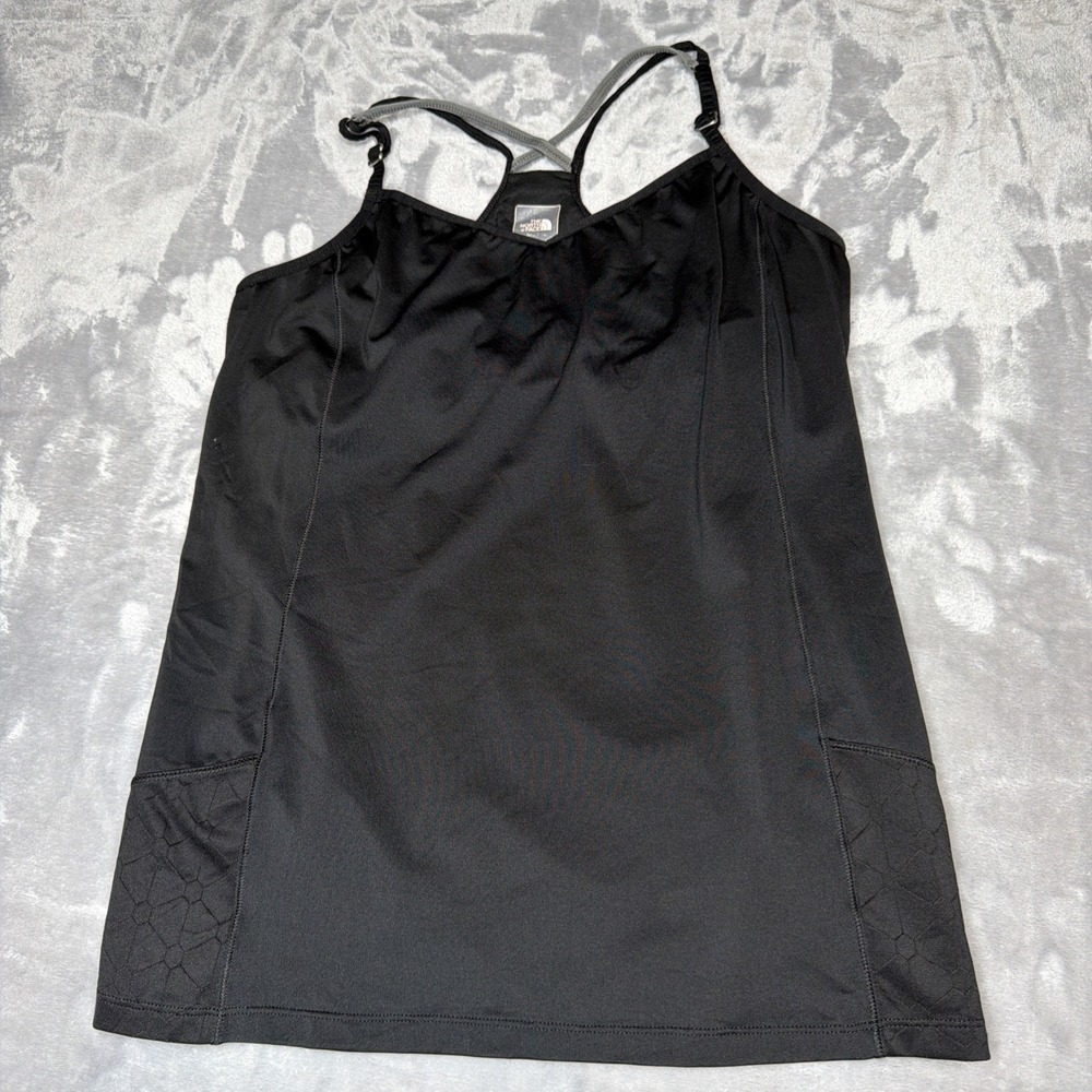 The North Face VaporWick Women's Tank Top Black Athletic Cami Size L